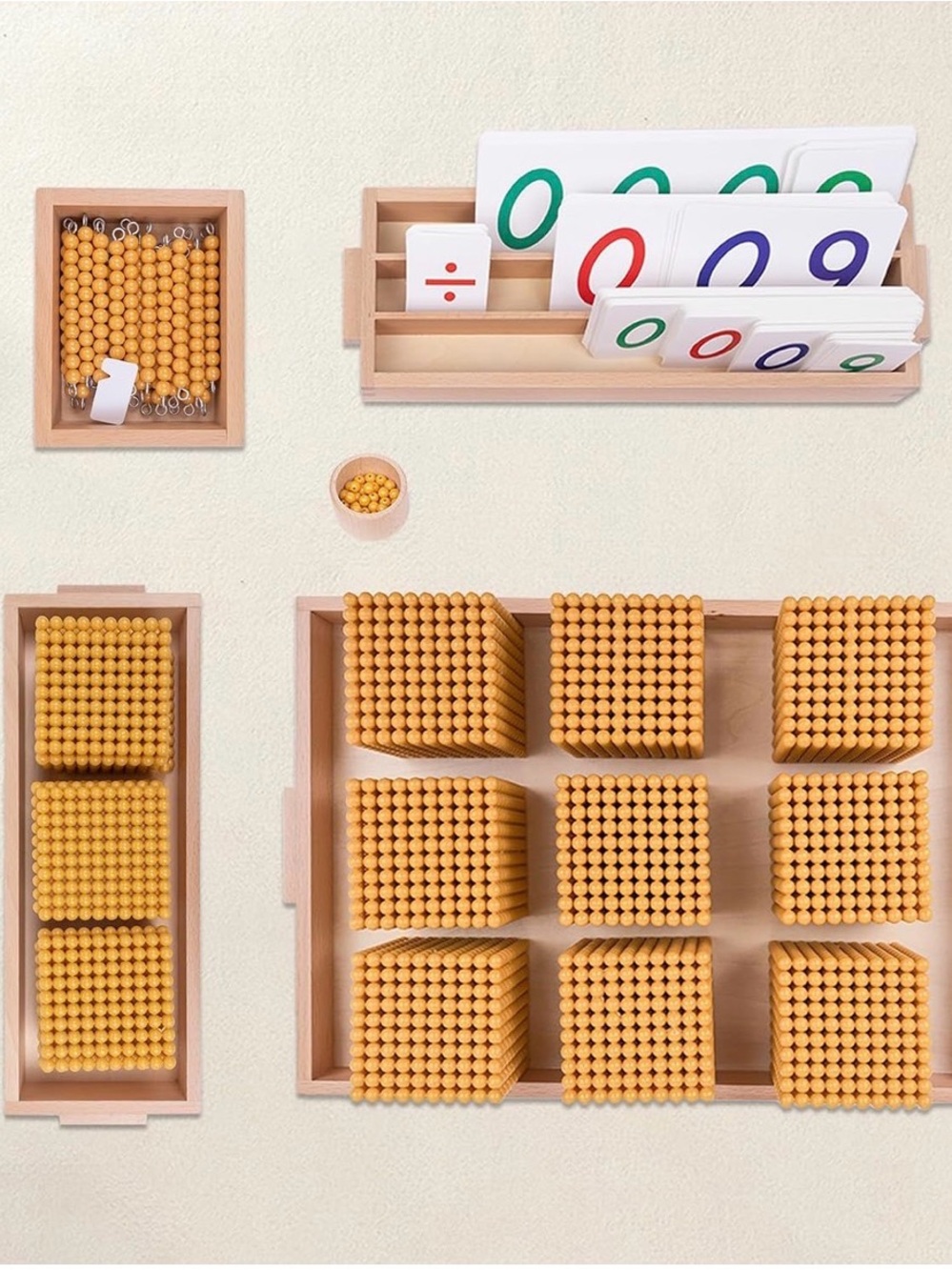 Montessori Golden Beads